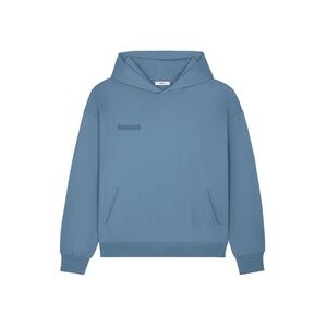 Pangaia Organic Cotton Hooded Long Sleeve Sweatshirt Blue Small